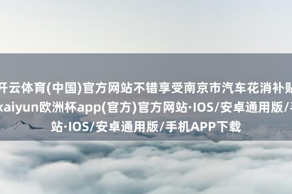 开云体育(中国)官方网站不错享受南京市汽车花消补贴的普惠战术-kaiyun欧洲杯app(官方)官方网站·IOS/安卓通用版/手机APP下载