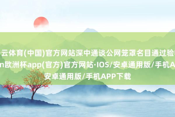 开云体育(中国)官方网站深中通谈公网笼罩名目通过验收-kaiyun欧洲杯app(官方)官方网站·IOS/安卓通用版/手机APP下载