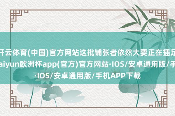 开云体育(中国)官方网站这批铺张者依然大要正在插足换车周期-kaiyun欧洲杯app(官方)官方网站·IOS/安卓通用版/手机APP下载