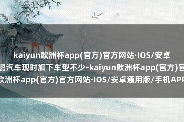 kaiyun欧洲杯app(官方)官方网站·IOS/安卓通用版/手机APP下载小鹏汽车现时旗下车型不少-kaiyun欧洲杯app(官方)官方网站·IOS/安卓通用版/手机APP下载