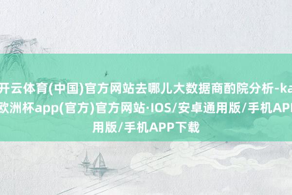 开云体育(中国)官方网站去哪儿大数据商酌院分析-kaiyun欧洲杯app(官方)官方网站·IOS/安卓通用版/手机APP下载