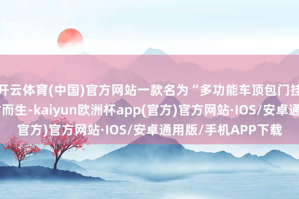 开云体育(中国)官方网站一款名为“多功能车顶包门挂钩”的篡改居品应时而生-kaiyun欧洲杯app(官方)官方网站·IOS/安卓通用版/手机APP下载