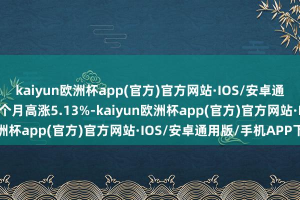 kaiyun欧洲杯app(官方)官方网站·IOS/安卓通用版/手机APP下载近6个月高涨5.13%-kaiyun欧洲杯app(官方)官方网站·IOS/安卓通用版/手机APP下载