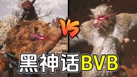 UP主制作赛博斗蛐蛐《黑神话》BVB：虎前卫vs疯虎