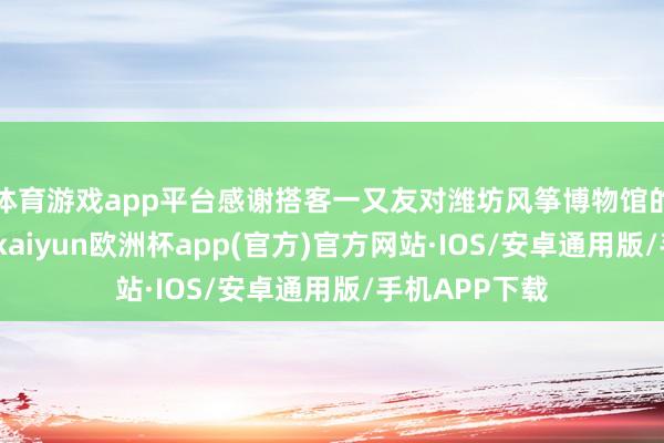 体育游戏app平台感谢搭客一又友对潍坊风筝博物馆的援助和负责-kaiyun欧洲杯app(官方)官方网站·IOS/安卓通用版/手机APP下载