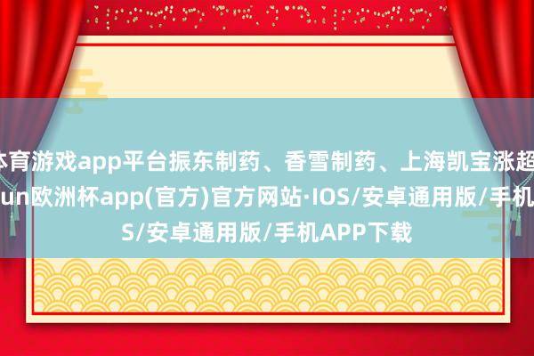 体育游戏app平台振东制药、香雪制药、上海凯宝涨超10%-kaiyun欧洲杯app(官方)官方网站·IOS/安卓通用版/手机APP下载