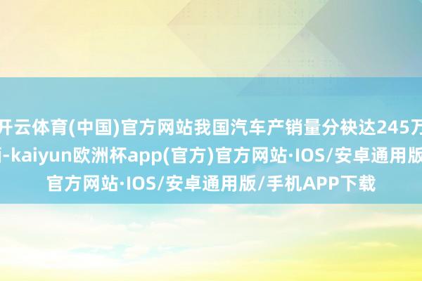 开云体育(中国)官方网站我国汽车产销量分袂达245万辆和242.3万辆-kaiyun欧洲杯app(官方)官方网站·IOS/安卓通用版/手机APP下载